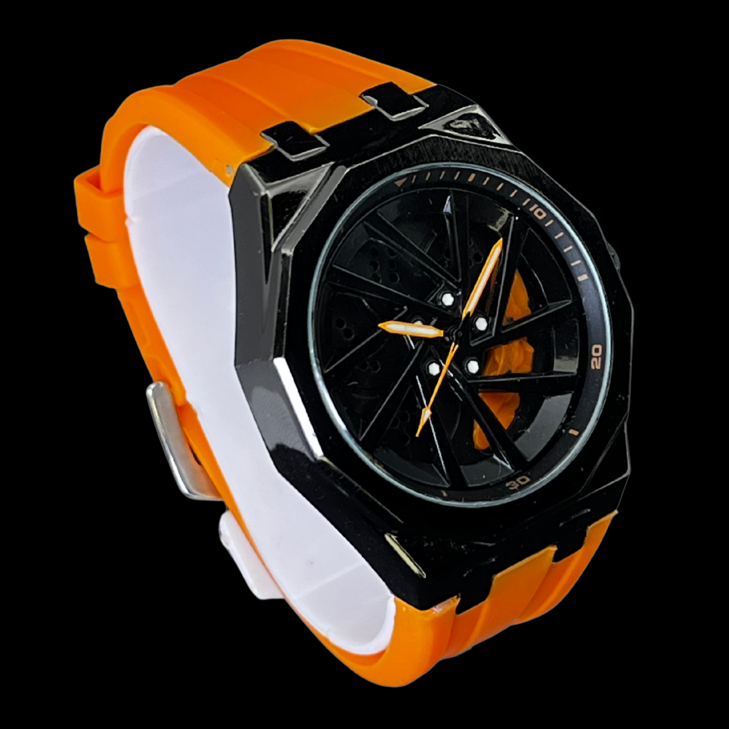RS5 OCTA ORANGE WITH ORANGE BRAKE CALLIPERS | Gyro Watch