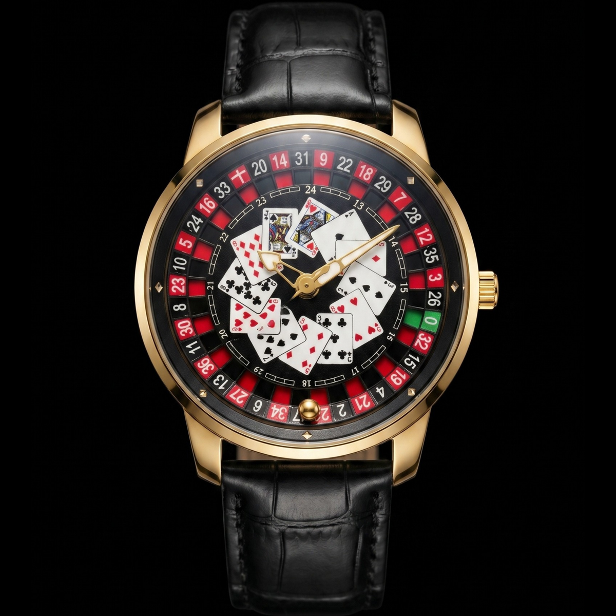 Casino Poker Gold With Black S