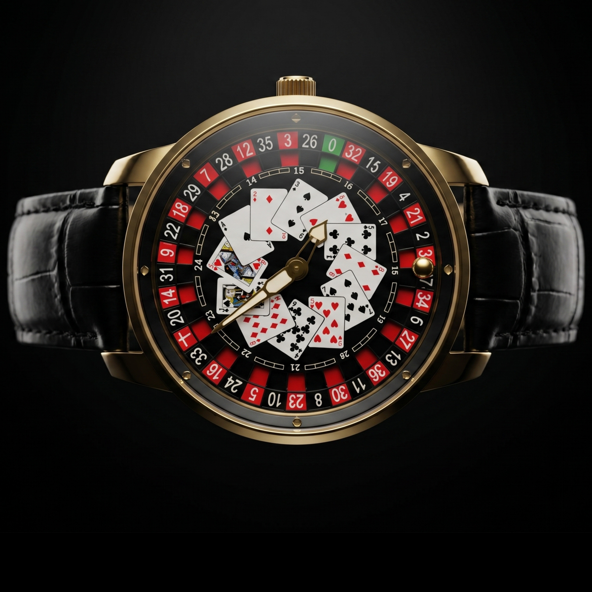 Casino Poker Gold With Black S
