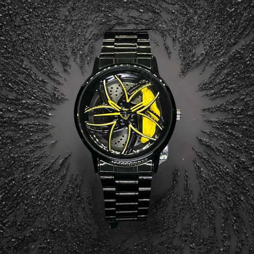 PORSCHE 911 with YELLOW brakes calibrators | Gyro Watch