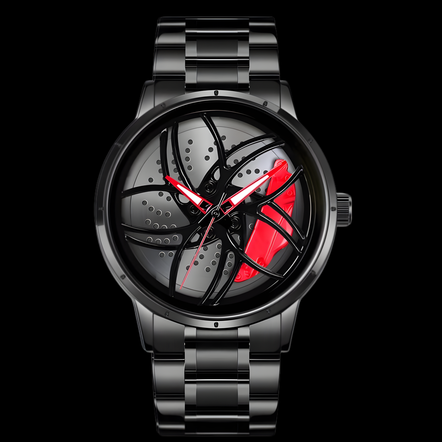 PORSCHE 718 with RED brakes calibrators | Gyro Watch