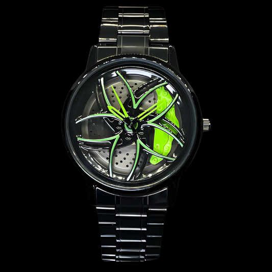 PORSCHE 911 with GREEN brakes calibrators | Gyro Watch