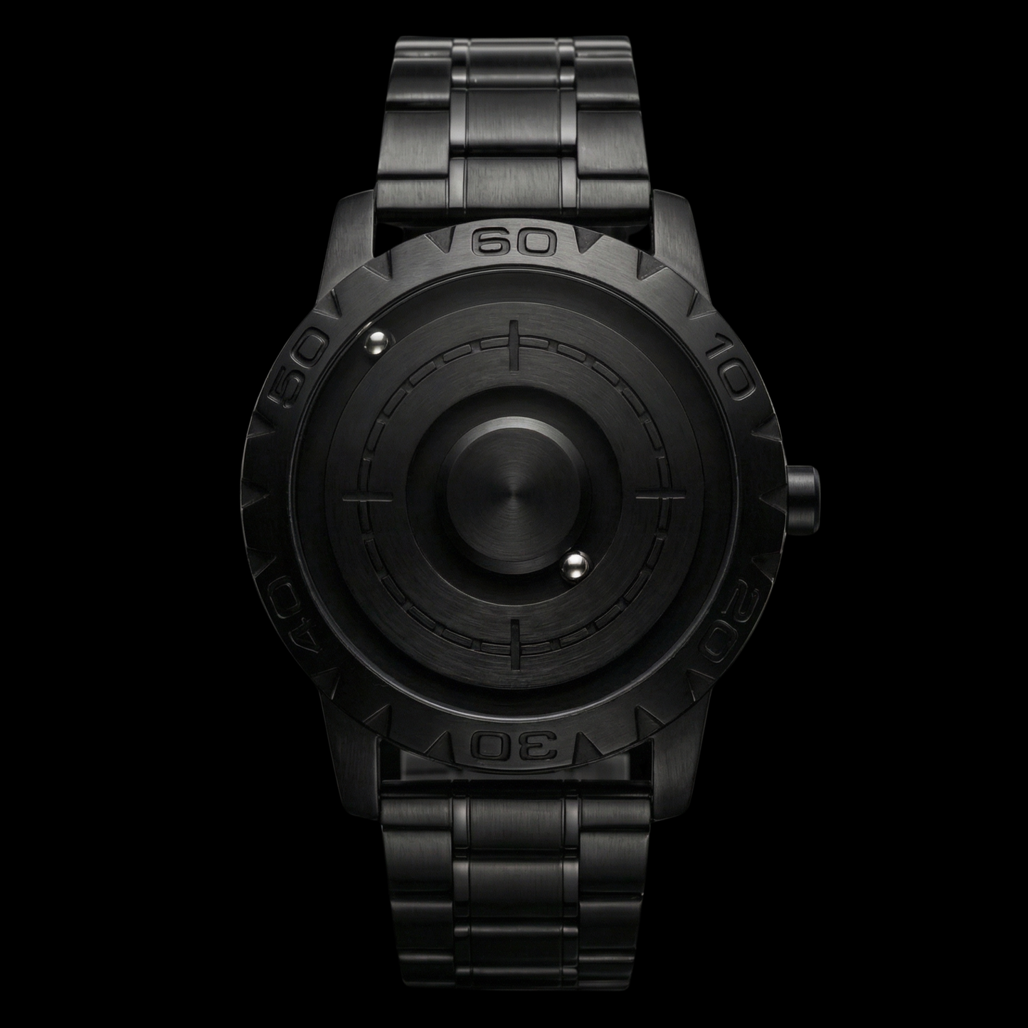 Magneto Metal Black Watch