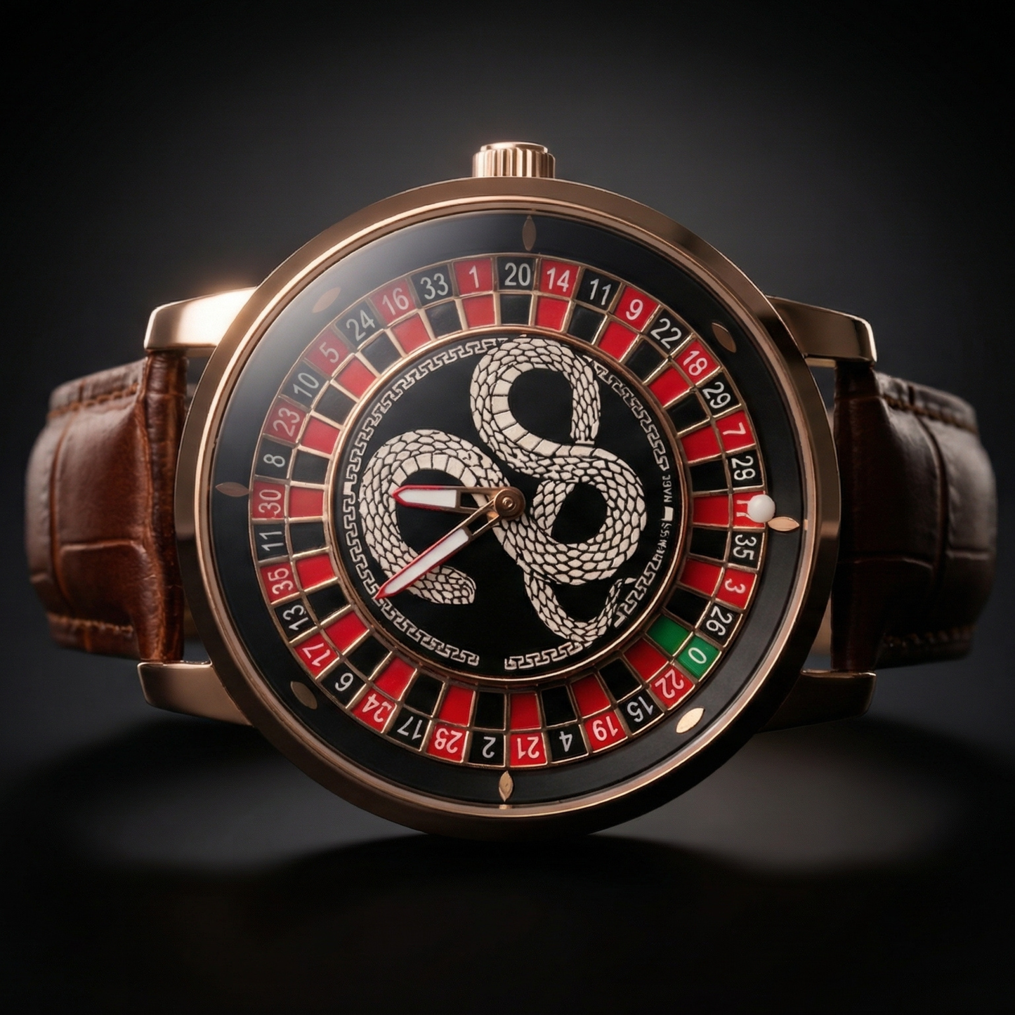 Casino Snake Gold Brown S