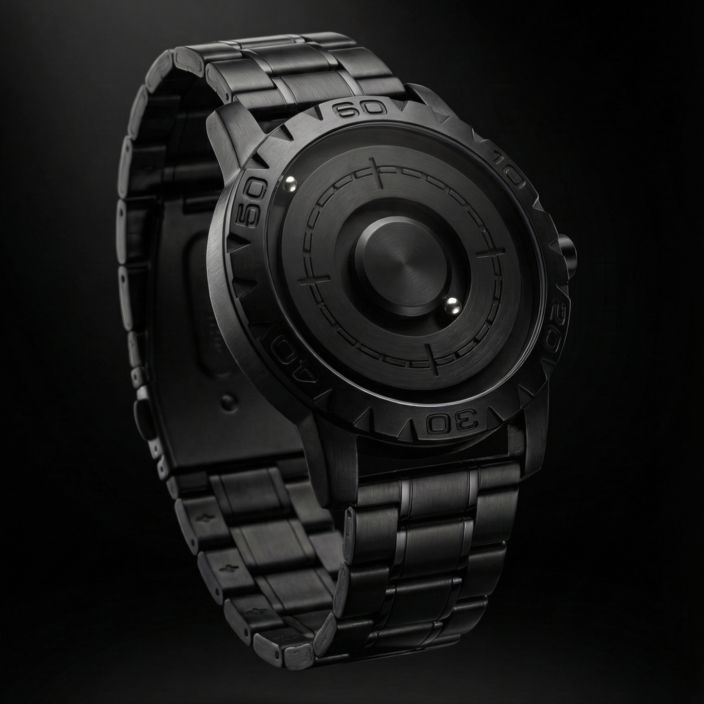 Magneto Metal Black Watch