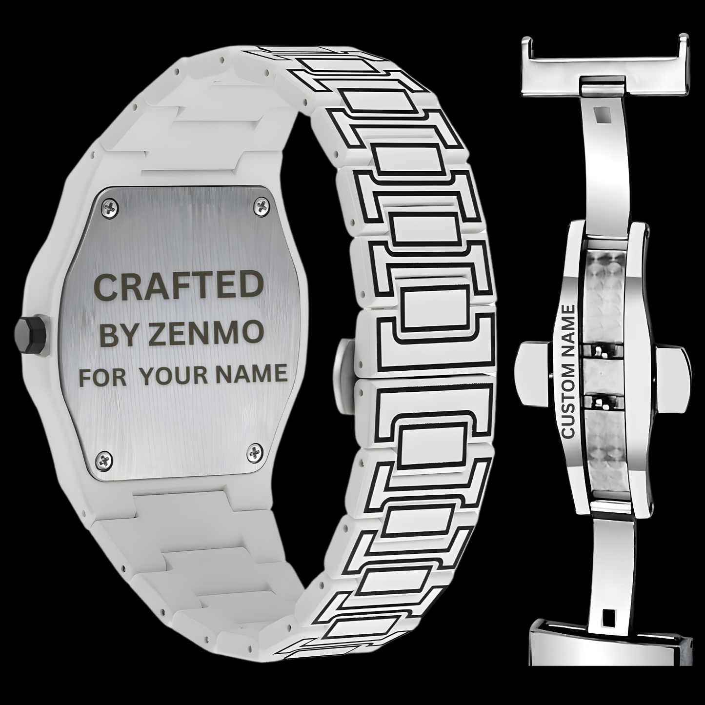 EQUES SKETCH WHITE WATCH