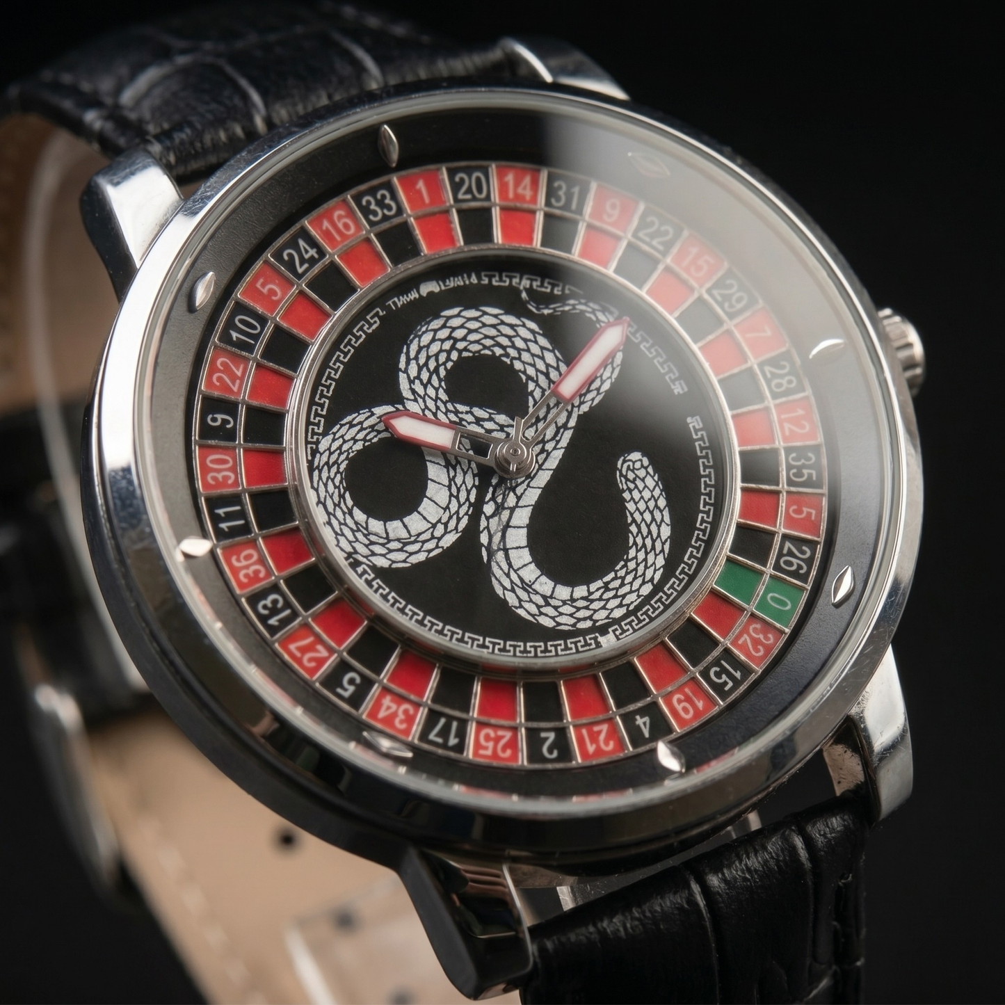 Casino Snake Chrome Black S