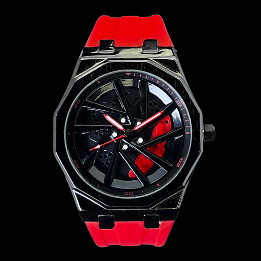 RS5 OCTA RED with RED brakes calibrators | Gyro Watch