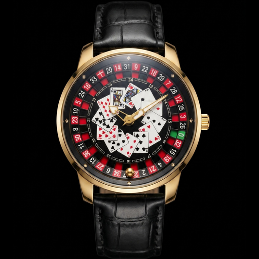Casino V2 Poker Gold Black S