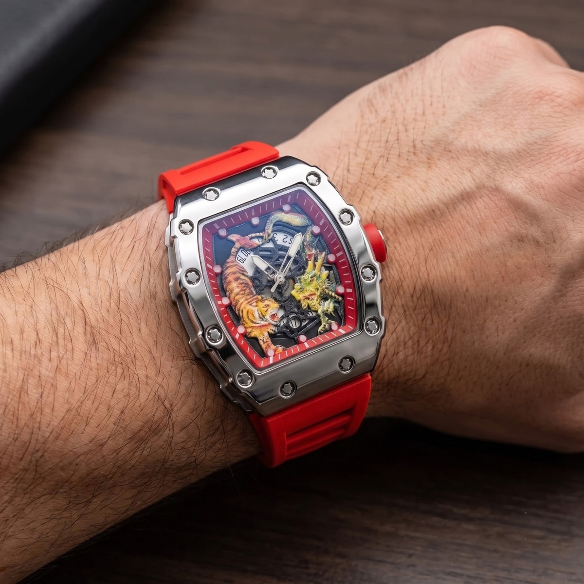 Mythos Chrome Red S