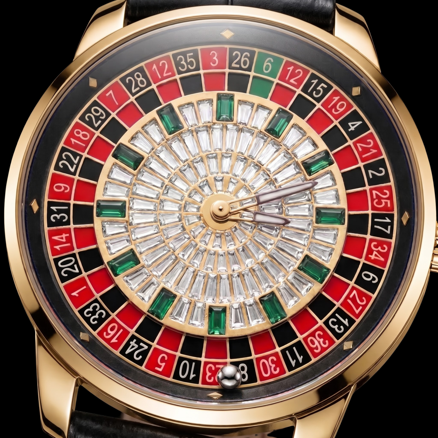 Casino Diamond Gold With Black S