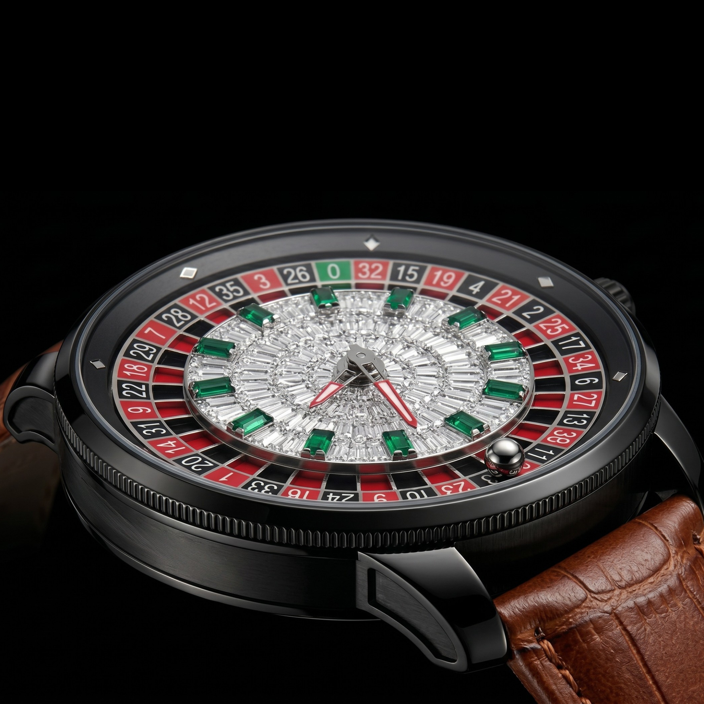 Casino V2 DIAMOND BLACK BROWN