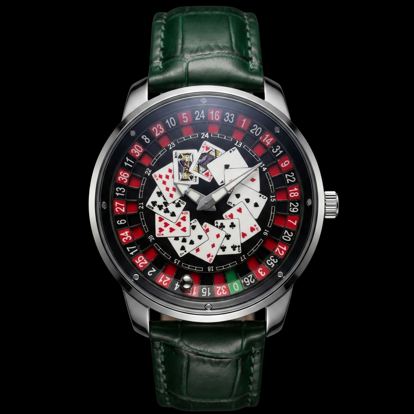 Casino V2 Poker Chrome Green S