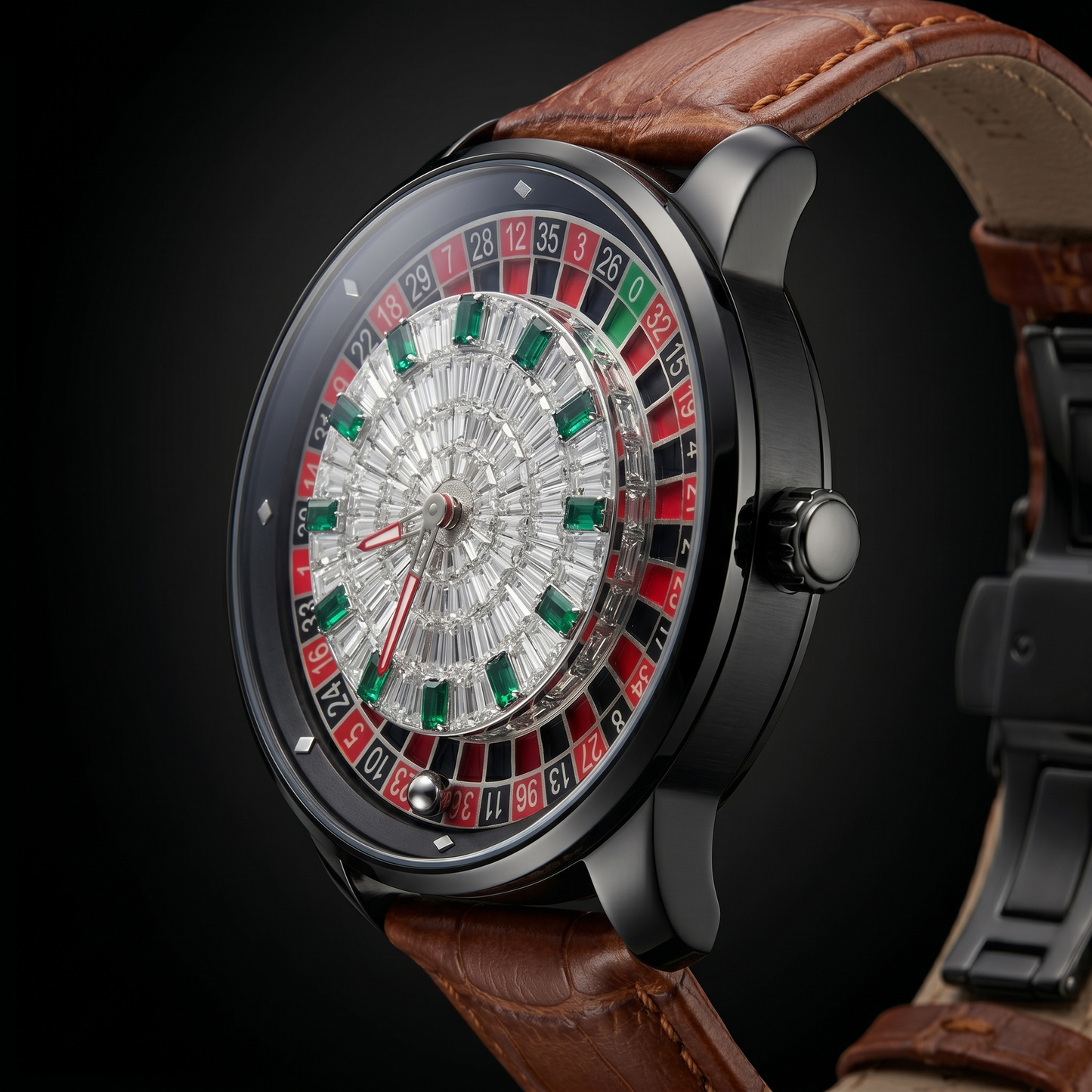 Casino V2 DIAMOND BLACK BROWN