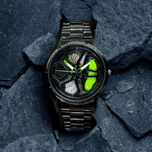 LAMBORGHINI with GREEN brakes calibrators | Gyro Watch