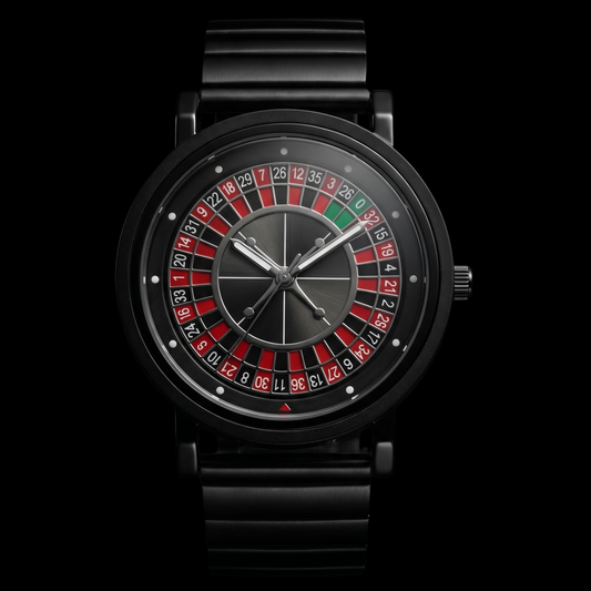 ROULETTE Grey All Black