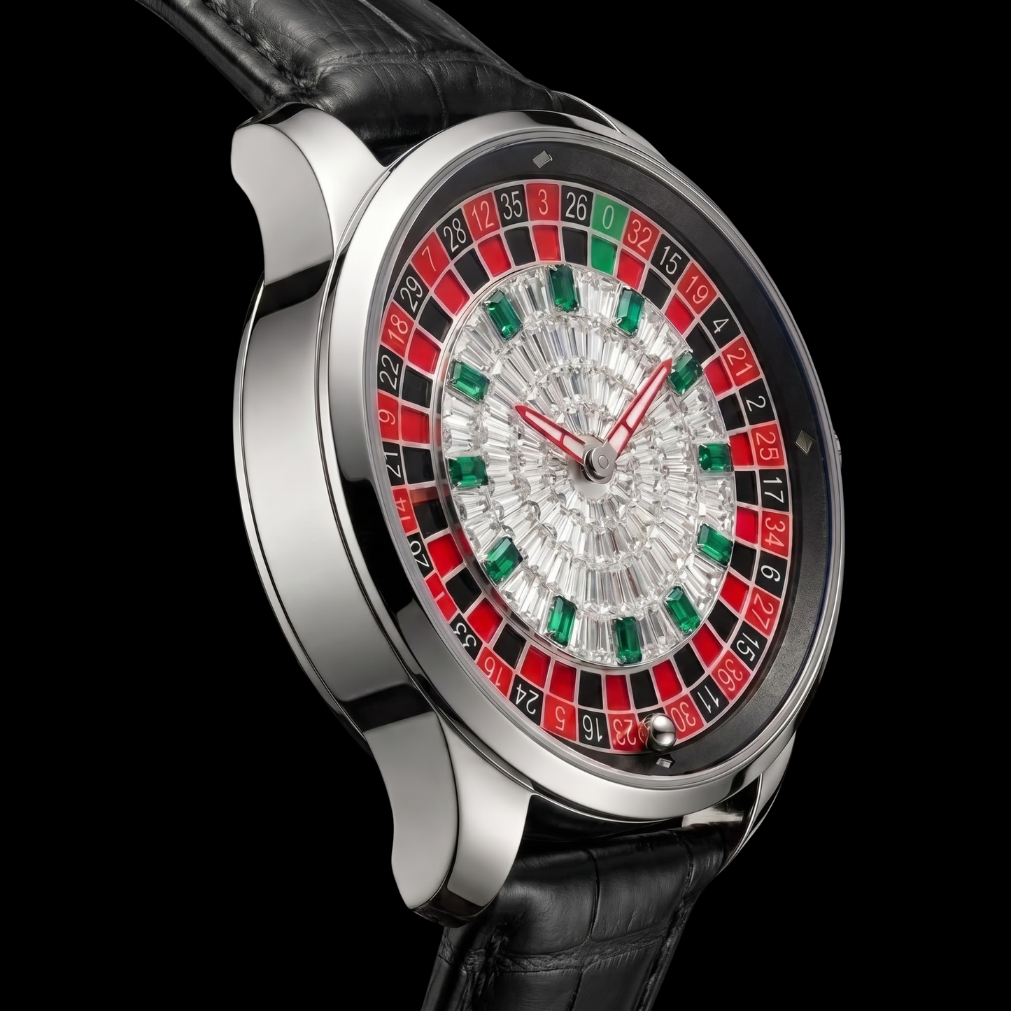 Casino Diamond Chrome With Black S