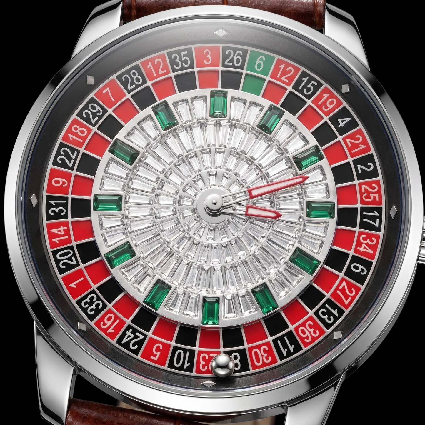 Casino Diamond Chrome With Black S