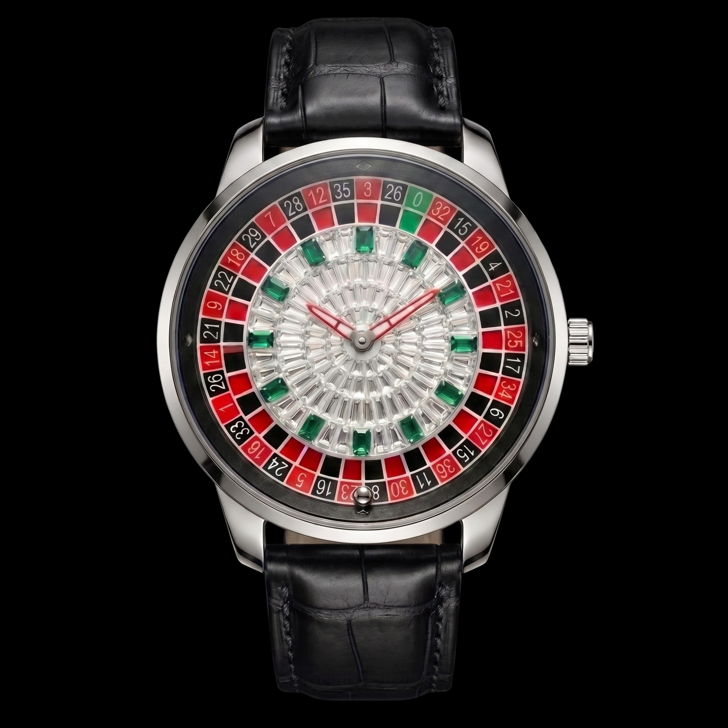 Casino Diamond Chrome With Black S