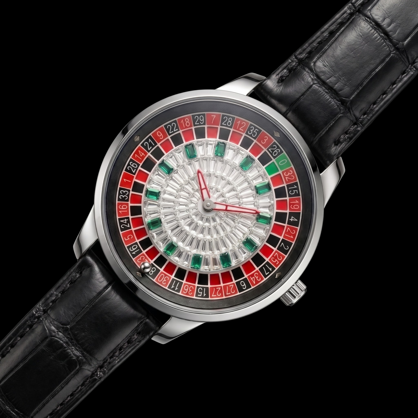 Casino Diamond Chrome With Black S