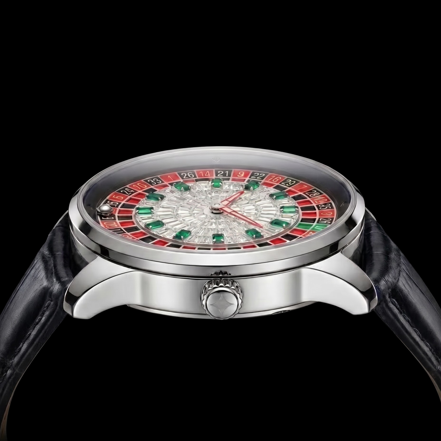 Casino Diamond Chrome With Black S