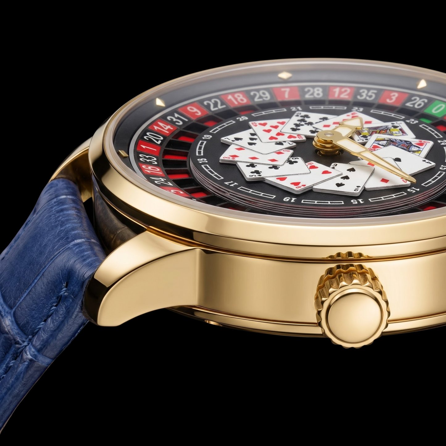 Casino Poker Gold With Blue S