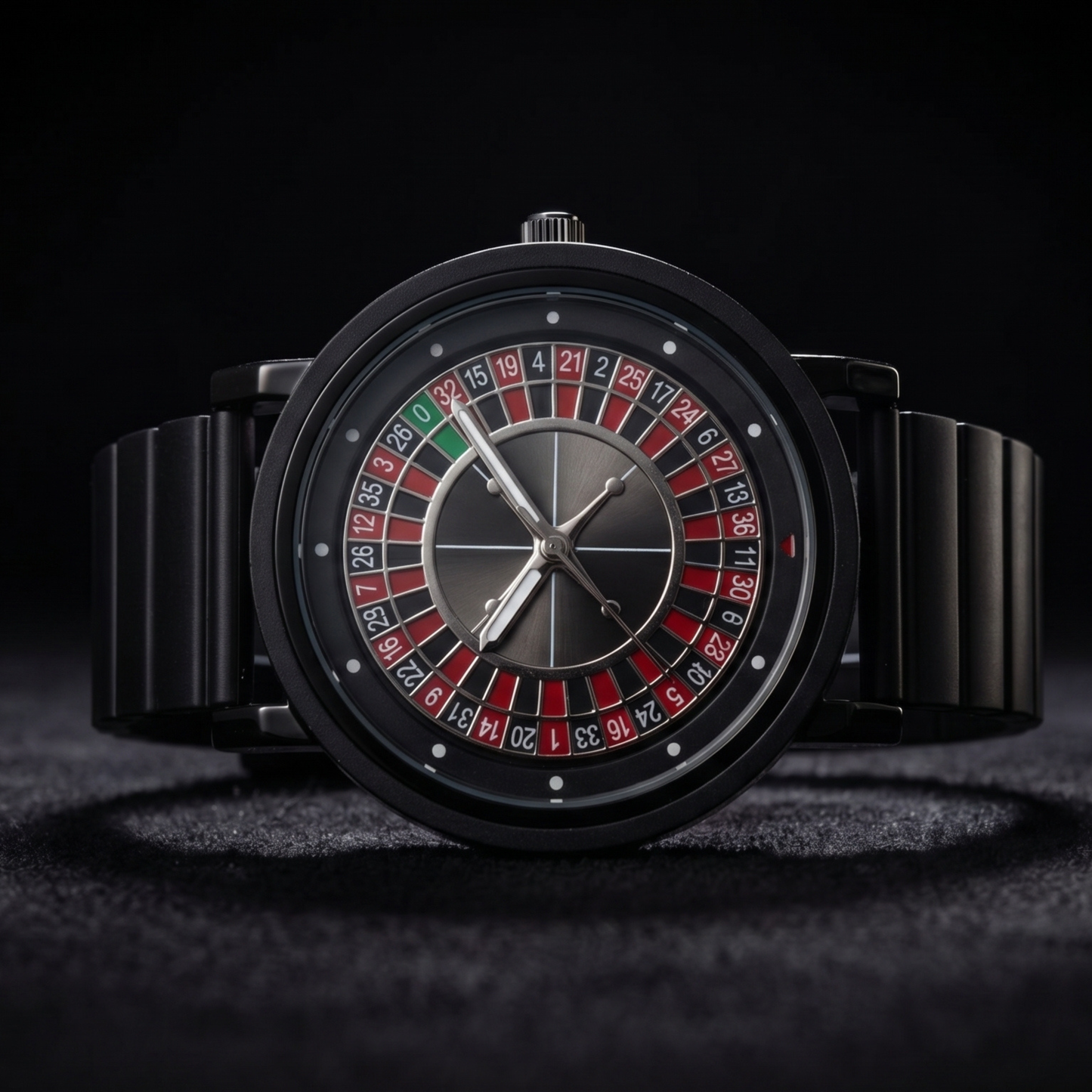 ROULETTE Grey All Black
