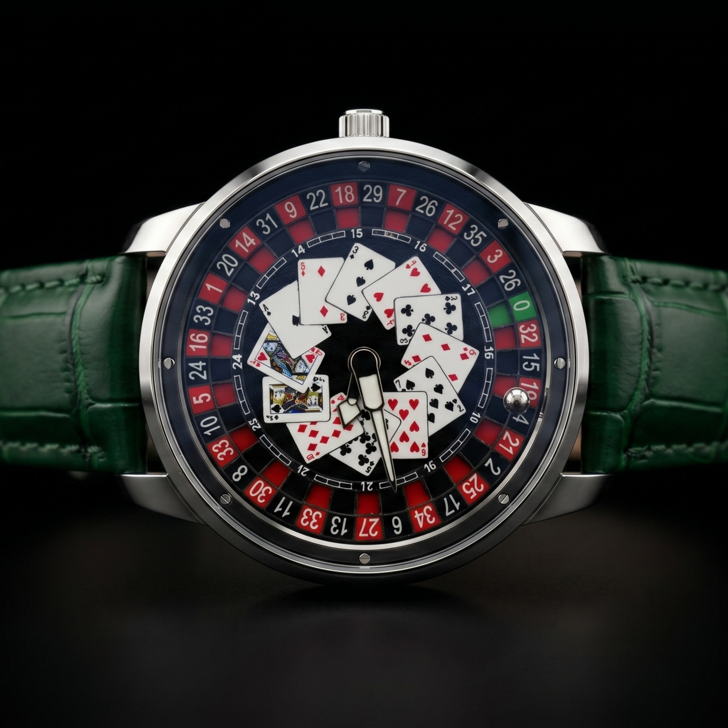 Casino V2 Poker Chrome Green S