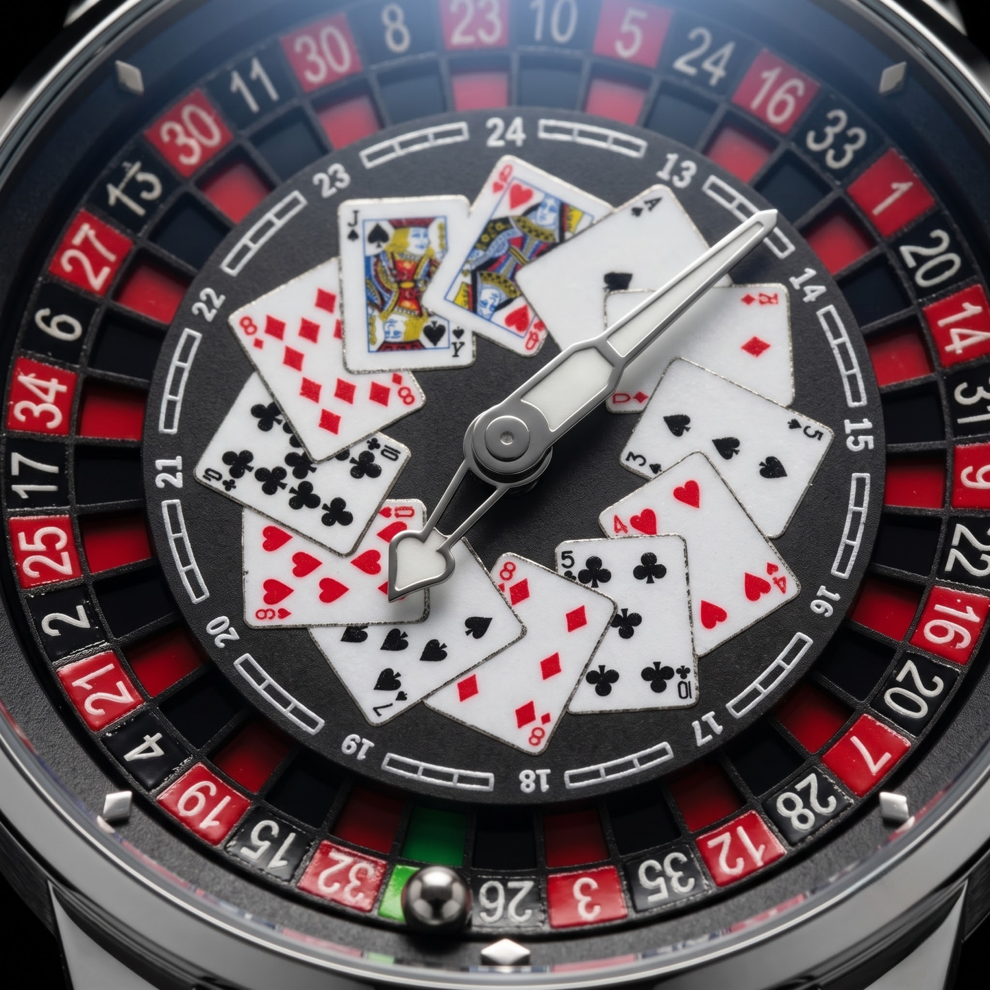 Casino Metal Poker Chrome