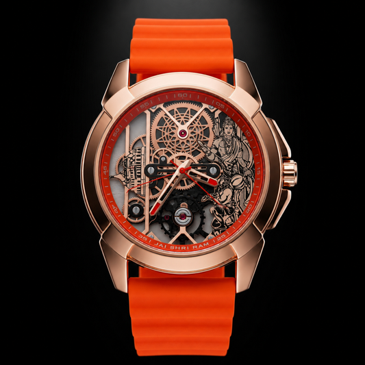 Orange Strap For Raghunandan And Chandramauli