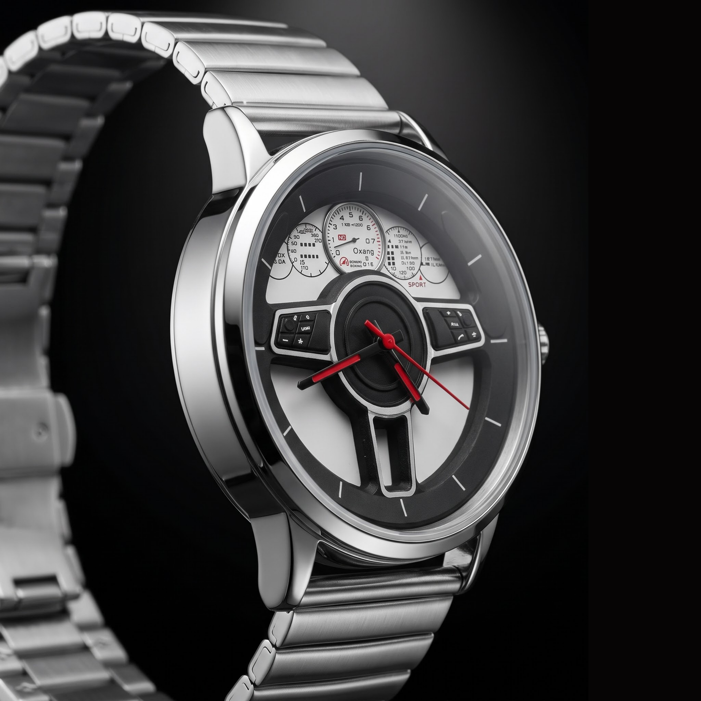 M SPORT WHITE W BLACK SILVER