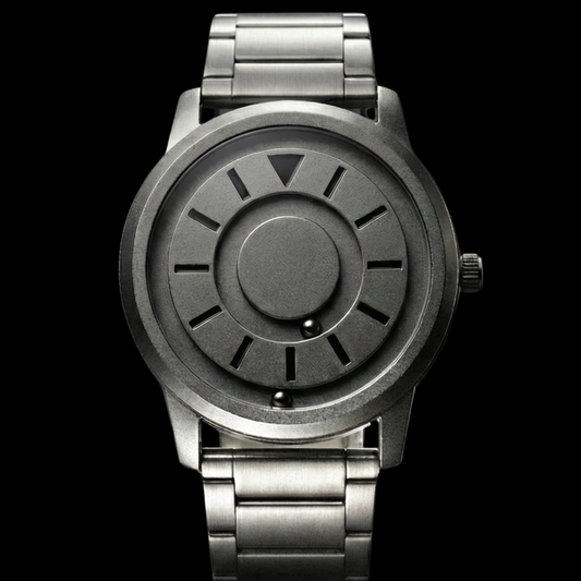 Magneto Metal Silver Watch