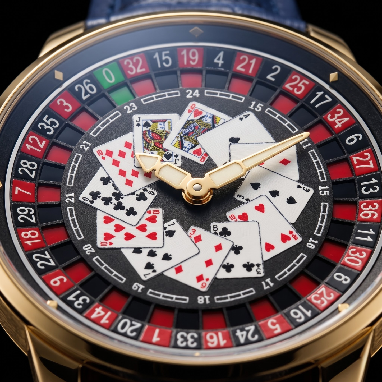 Casino Poker Gold With Blue S