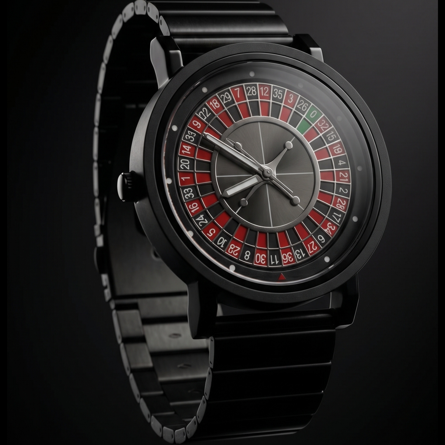 ROULETTE Grey All Black