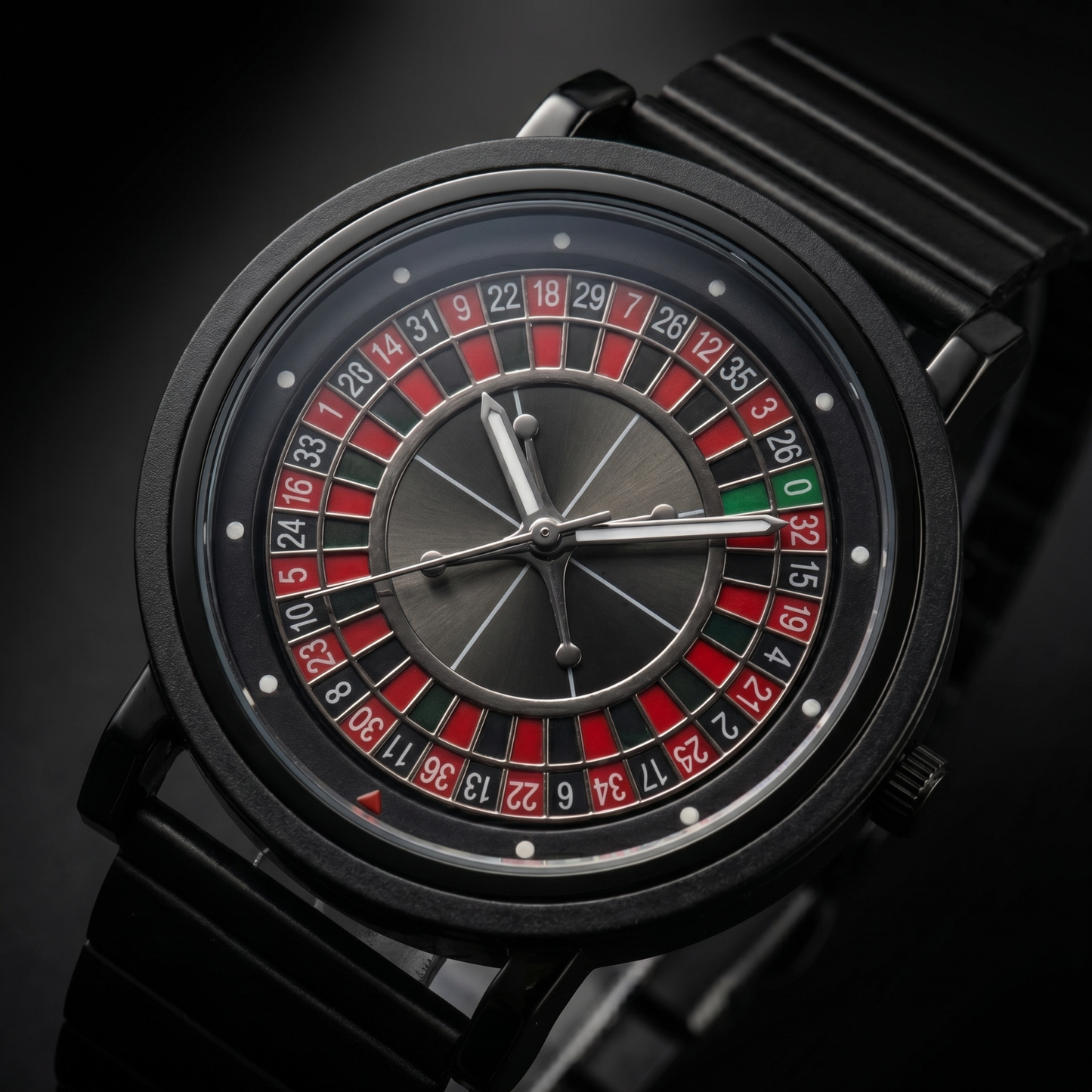 ROULETTE Grey All Black