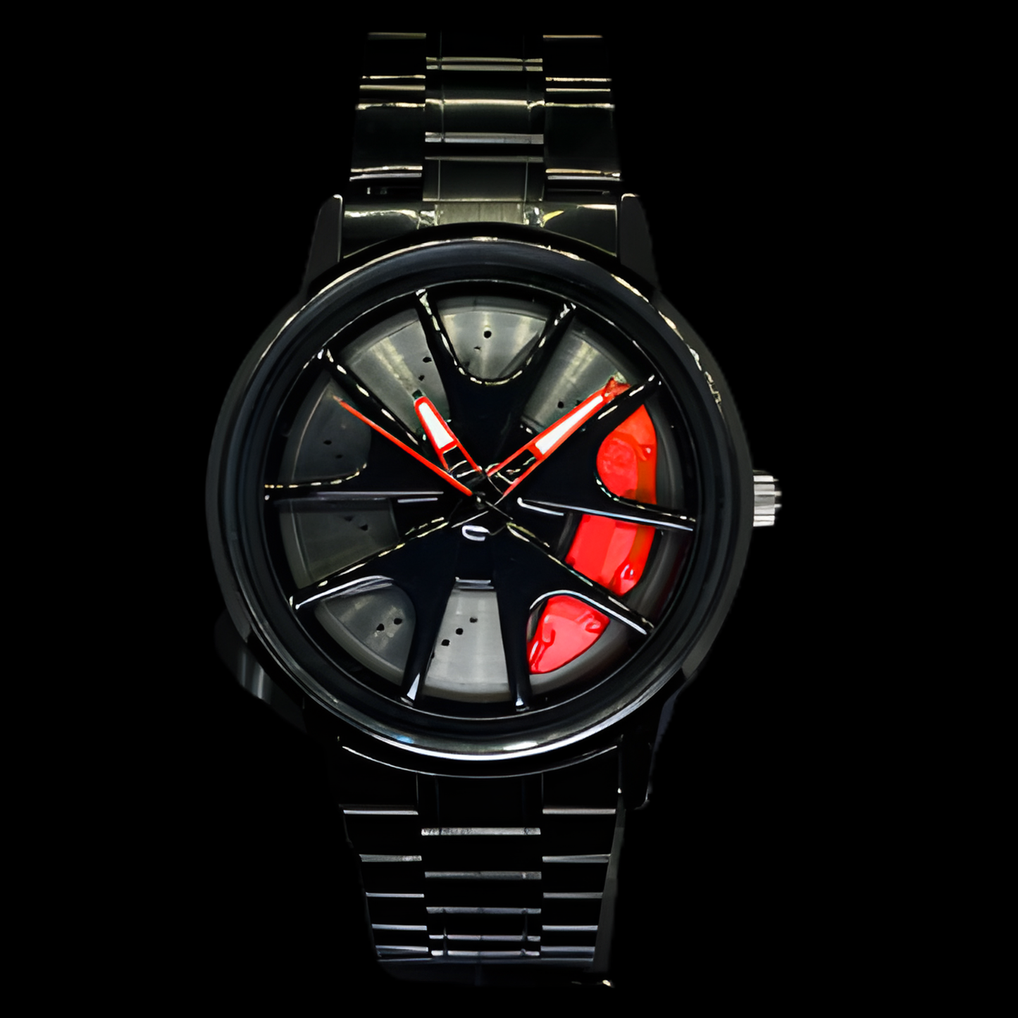 BUGGATI with RED brakes calibrators | Gyro Watch