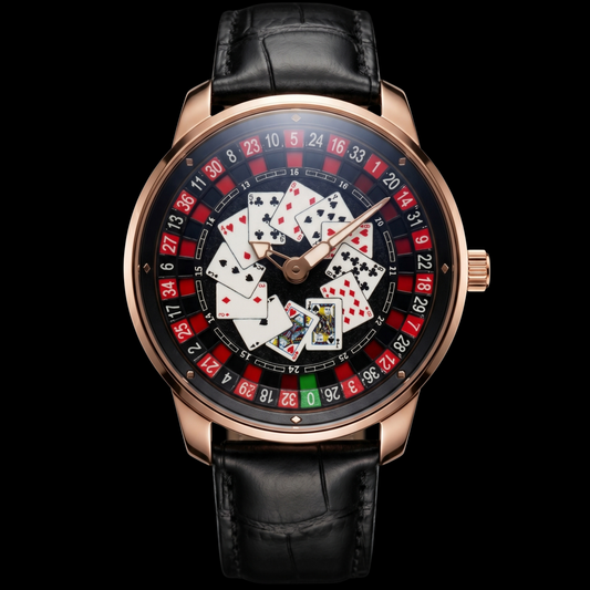 Casino V2 Poker Rose Gold Black S