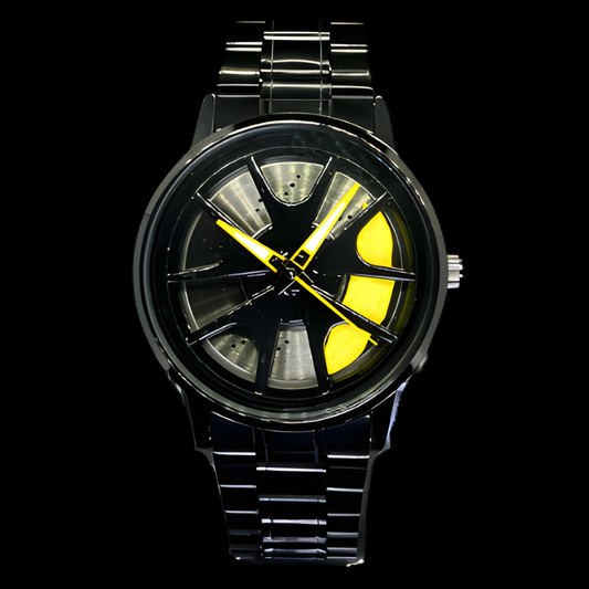 BUGGATI with YELLOW brakes calibrators | Gyro Watch