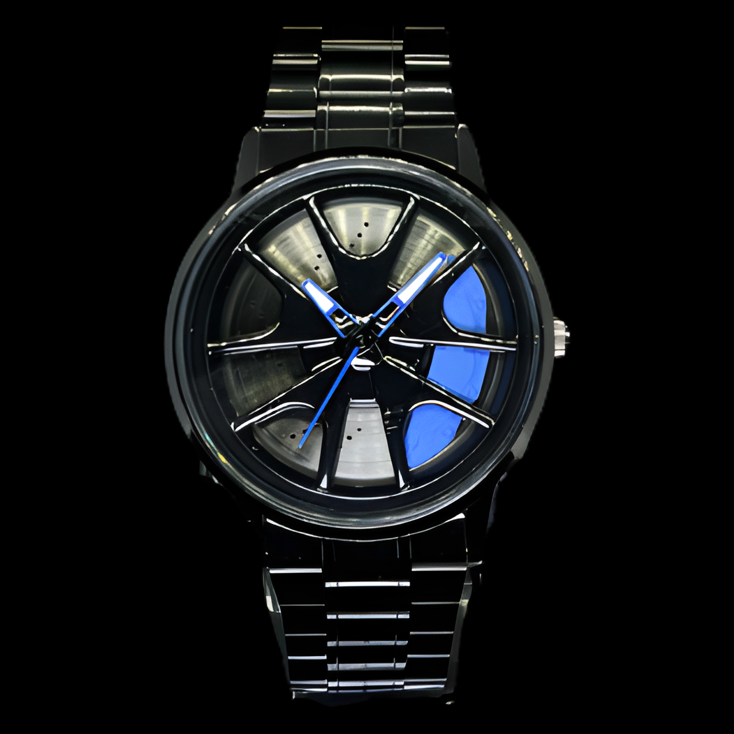 BUGGATI with BLUE brakes calibrators | Gyro Watch