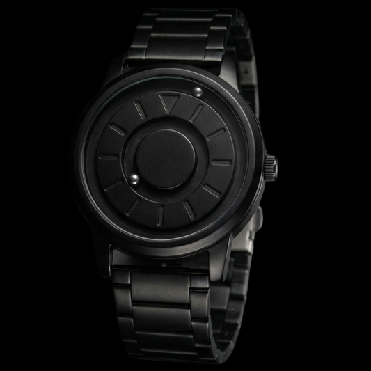 Magneto Metal Black Watch classic