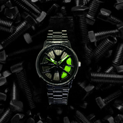 BUGGATI with GREEN brakes calibrators | Gyro Watch