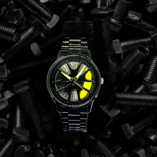 BUGGATI with YELLOW brakes calibrators | Gyro Watch