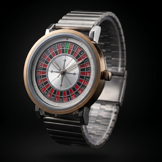 ROULETTE Silver With Gold Silver