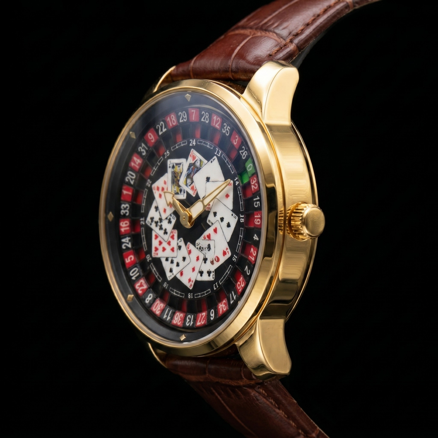 Casino V2 Poker Gold Brown S
