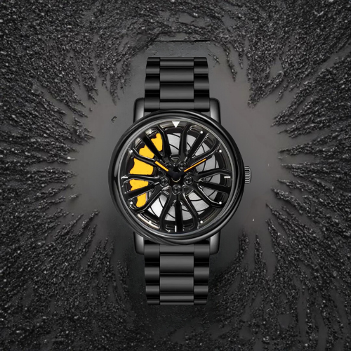 BMW M8 with yellow brakes calibrators | Gyro Watch