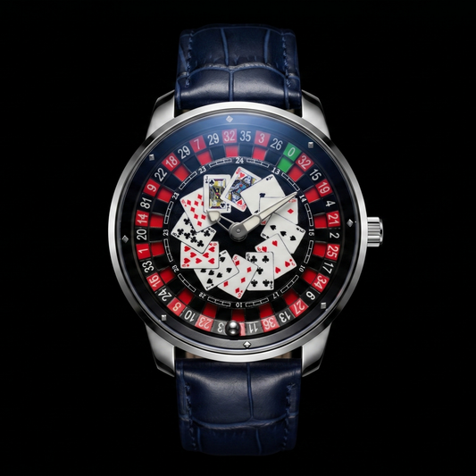 Casino Poker Chrome With Blue S
