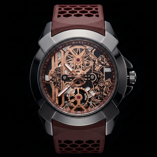 Raghunandan Black With Silicone Brown S
