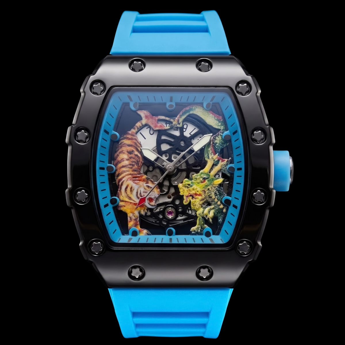 Mythos Black Chrome Sky Blue