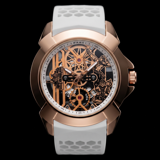 Raghunandan Gold With Silicone White S