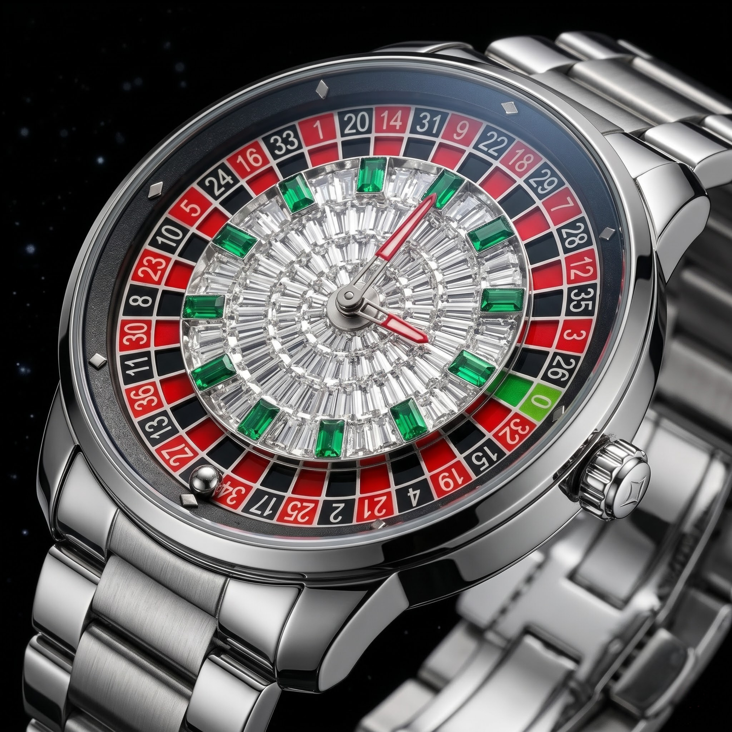 Casino Metal Diamond Chrome